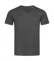 T-shirt V Hals Ben Stedman Stars ST9010 state grey